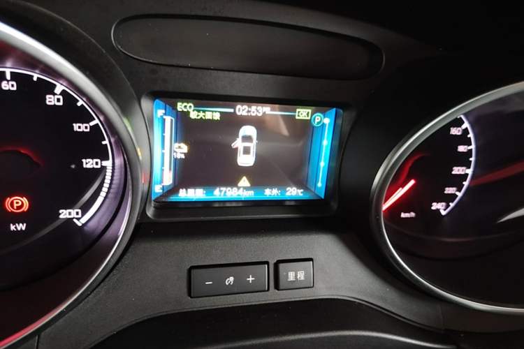 Used BYD Yuan New Energy 2019 EV360 Smart Connect Leading Model Instrument Cluster
