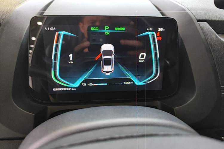 Used BYD Yuan New Energy 2019 EV360 Smart Connect Enjoyment Model Instrument Cluster
