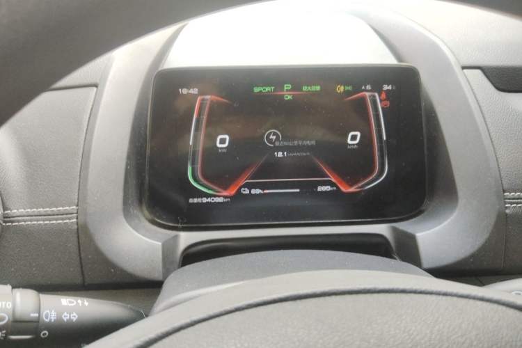 Used BYD Yuan New Energy 2019 EV535 High-Energy Leading Edition Instrument Cluster