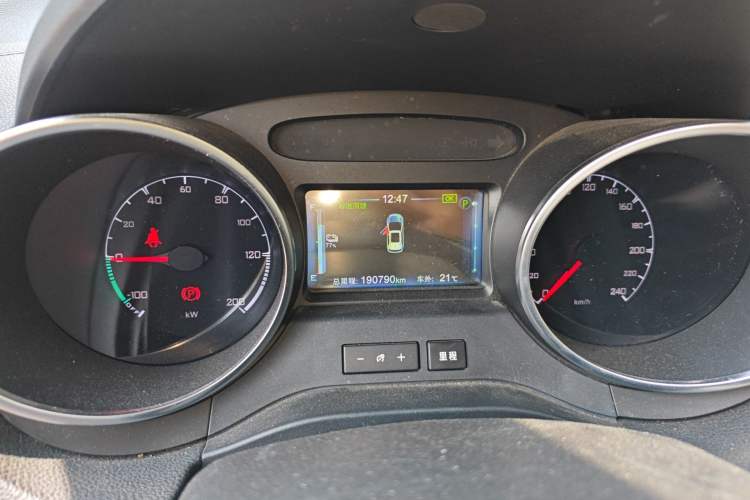 Used BYD Yuan New Energy 2019 EV360 Smart Connect Leading Model Instrument Cluster