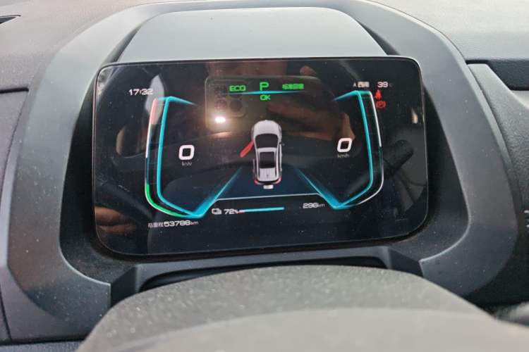 Used BYD Yuan New Energy 2019 EV535 Smart Connect Trendsetting Model Instrument Cluster