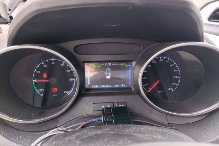 Used BYD Yuan New Energy 2019 EV360 Smart Connect Enjoyment Model Instrument Cluster