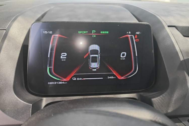 Used BYD Yuan New Energy 2019 EV360 Smart Connect Luxurious Model Instrument Cluster