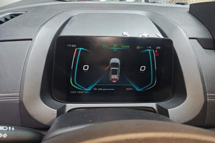 Used BYD Yuan New Energy 2019 EV535 High-Energy Leading Edition Instrument Cluster