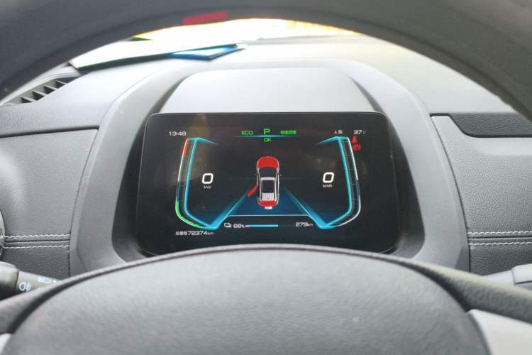 Used BYD Yuan New Energy 2019 EV535 Smart Connect Trendsetting Model Instrument Cluster