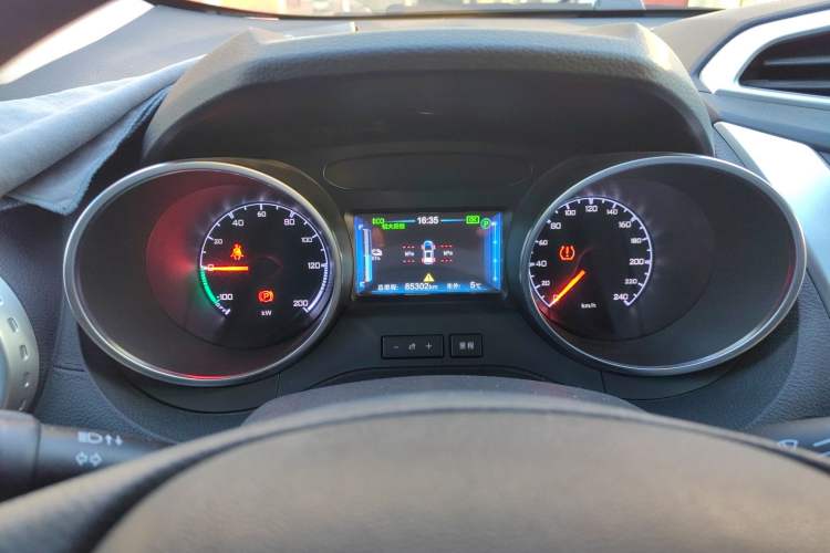 Used BYD Yuan New Energy 2019 EV360 Smart Connect Leading Model Instrument Cluster