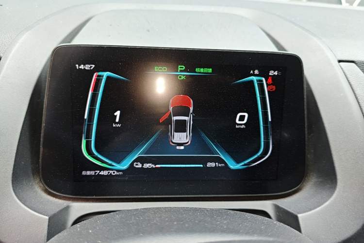 Used BYD Yuan New Energy 2019 EV360 Smart Connect Enjoyment Model Instrument Cluster