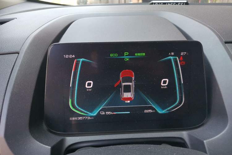 Used BYD Yuan New Energy 2019 EV535 High-Energy Leading Edition Instrument Cluster