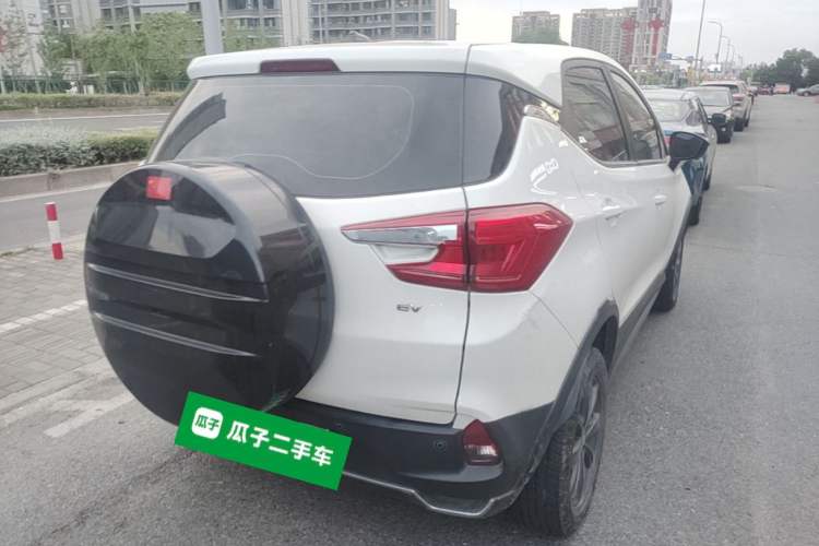 Used BYD Yuan New Energy 2019 EV535 Smart Connect Trendsetting Model Rear Right 45 Deg