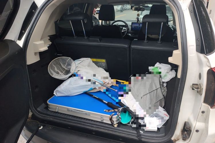 Used BYD Yuan New Energy 2019 EV535 Smart Connect Trendsetting Model Trunk