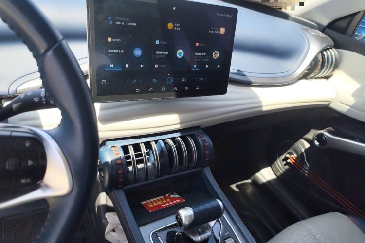 Used BYD Yuan PLUS 2022 510 km Flagship Version Audio And AC Panel