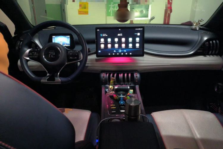 Used BYD Yuan PLUS 2022 510 km Flagship Version Center Console