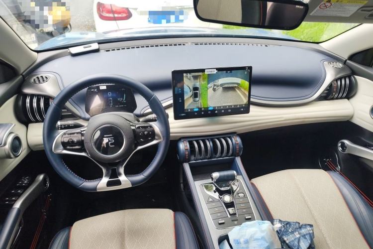 Used BYD Yuan PLUS 2022 510 km Flagship Version Center Console