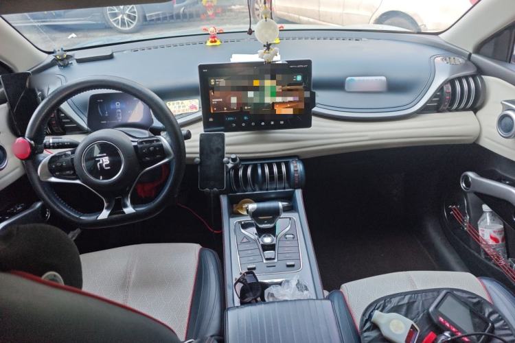 Used BYD Yuan PLUS 2022 510 km Luxury Version Center Console
