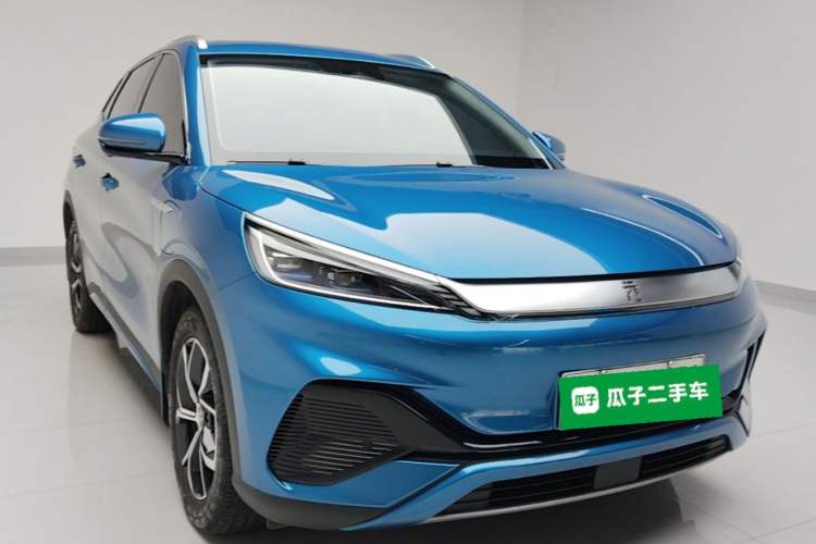 Used BYD Yuan PLUS 2022 430 km Luxury Version Front Right 45 Deg