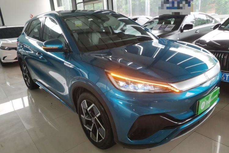 Used BYD Yuan PLUS 2022 510KM Flagship PLUS Front Right 45 Deg