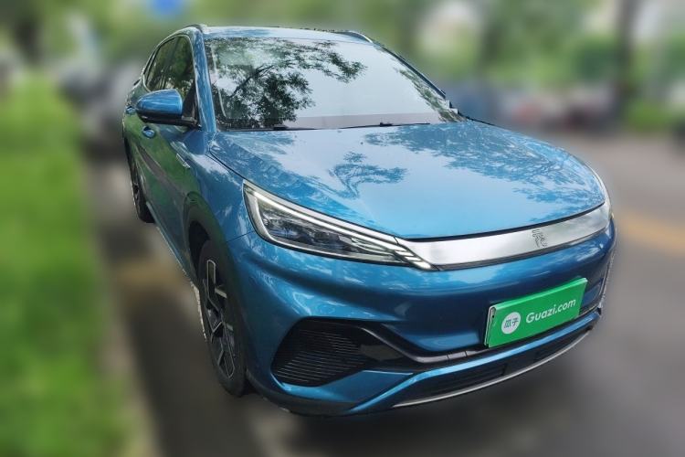 Used BYD Yuan PLUS 2022 510 km Flagship Version Front Right 45 Deg