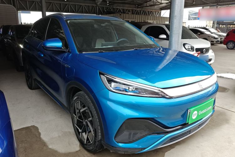 Used BYD Yuan PLUS 2022 510 km Flagship Version Front Right 45 Deg