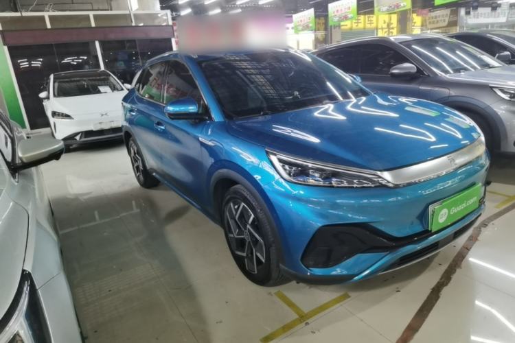 Used BYD Yuan PLUS 2022 510KM Flagship PLUS Front Right 45 Deg