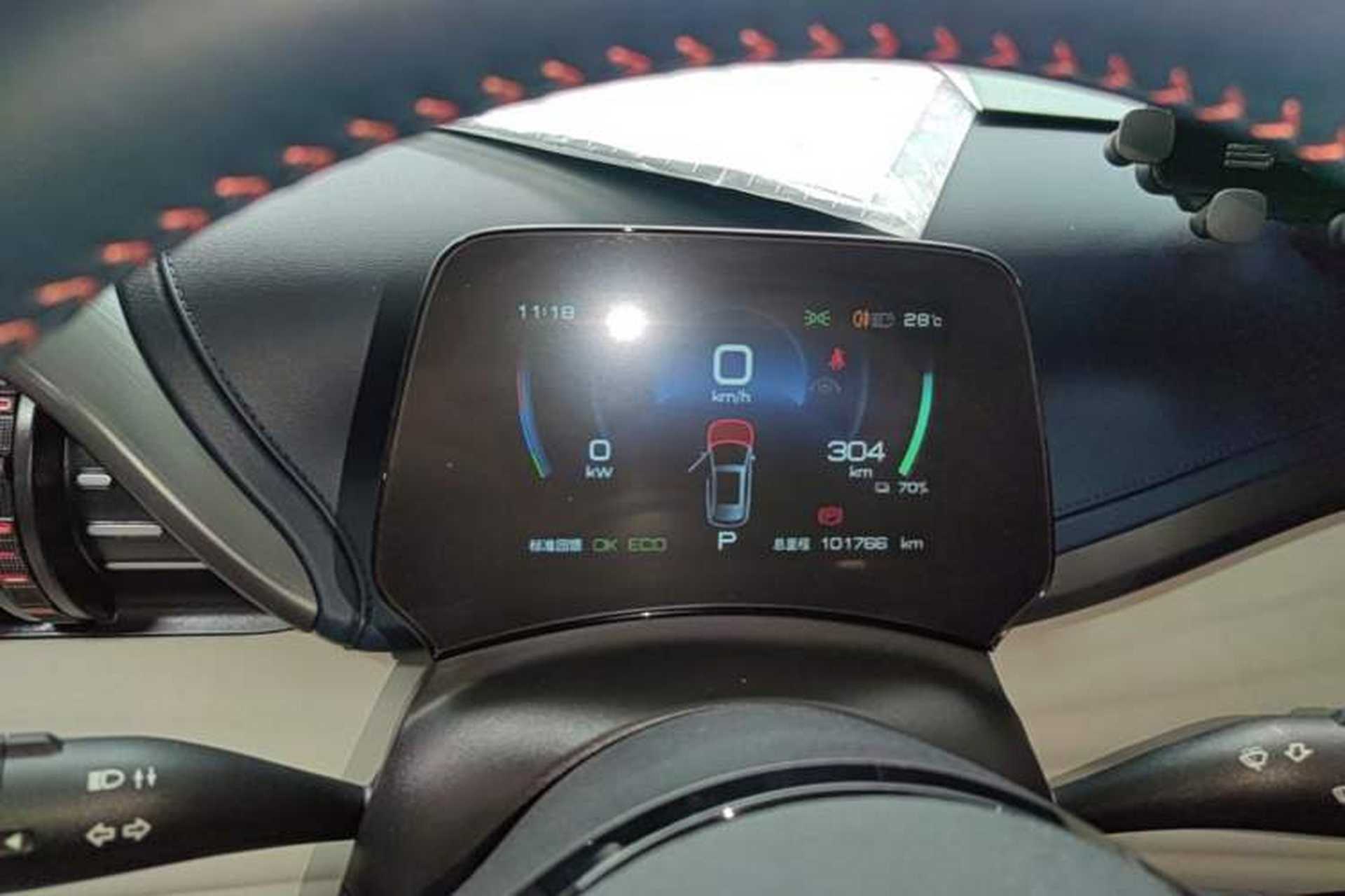 Used BYD Yuan PLUS 2022 430 km Luxury Version Instrument Cluster