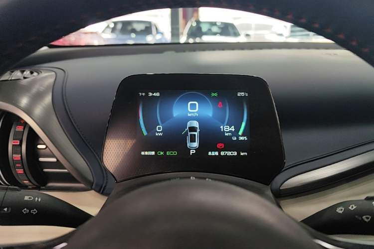 Used BYD Yuan PLUS 2022 510 km Luxury Version Instrument Cluster