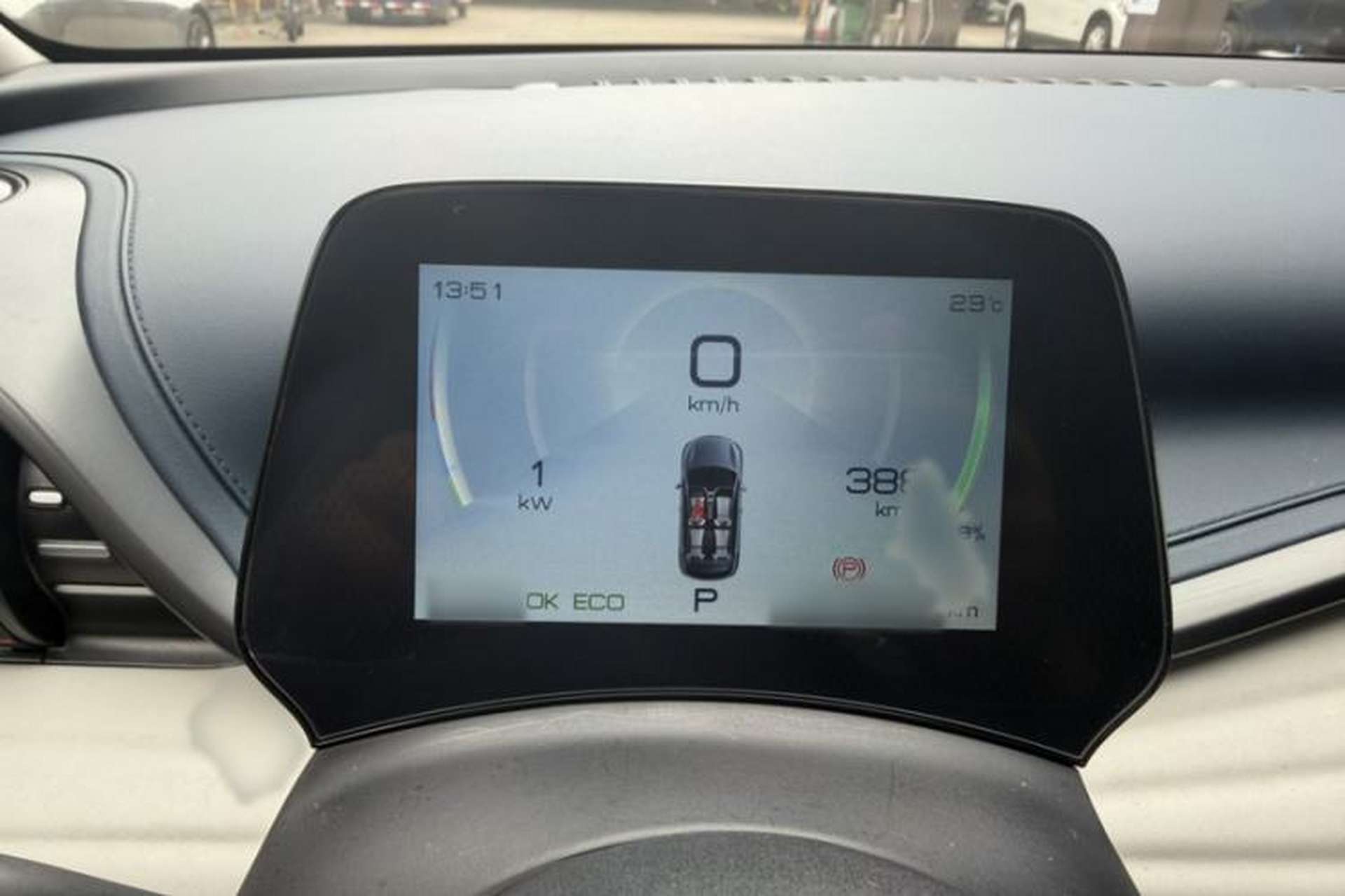 Used BYD Yuan PLUS 2022 510 km Luxury Version Interior 3