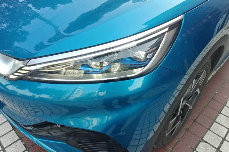 Used BYD Yuan PLUS 2022 510 km Flagship Version Left Front Headlight