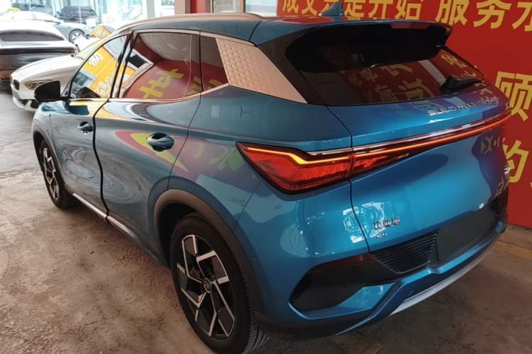 Used BYD Yuan PLUS 2022 510KM Flagship PLUS Rear Left 45 Deg