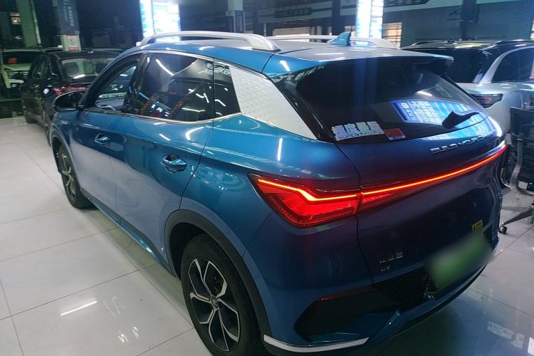 Used BYD Yuan PLUS 2022 510 km Luxury Version Rear Left 45 Deg
