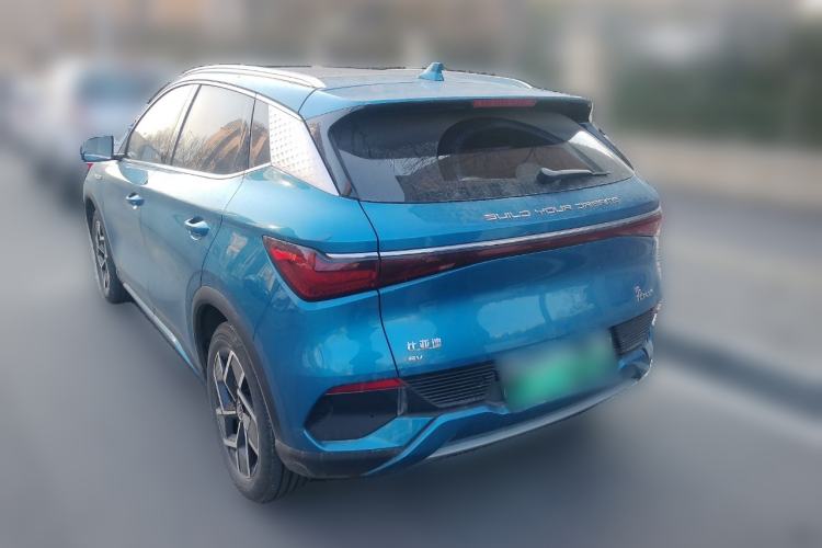 Used BYD Yuan PLUS 2022 510 km Flagship Version Rear Left 45 Deg