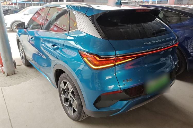 Used BYD Yuan PLUS 2022 510 km Flagship Version Rear Left 45 Deg
