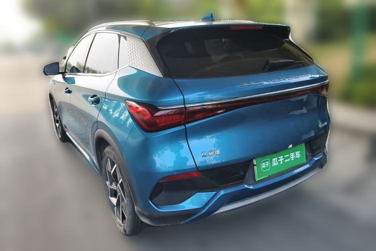 Used BYD Yuan PLUS 2022 510 km Flagship Version Rear Left 45 Deg