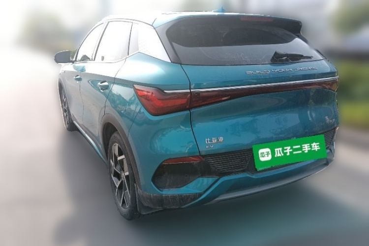 Used BYD Yuan PLUS 2022 510 km Flagship Version Rear Left 45 Deg
