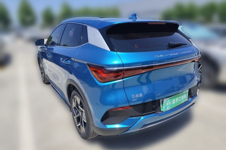 Used BYD Yuan PLUS 2022 510 km Flagship Version Rear Left 45 Deg