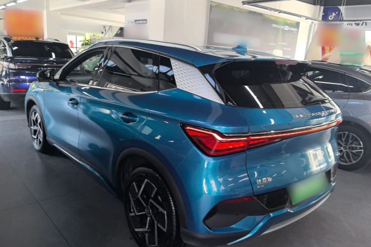 Used BYD Yuan PLUS 2022 510KM Flagship PLUS Rear Left 45 Deg
