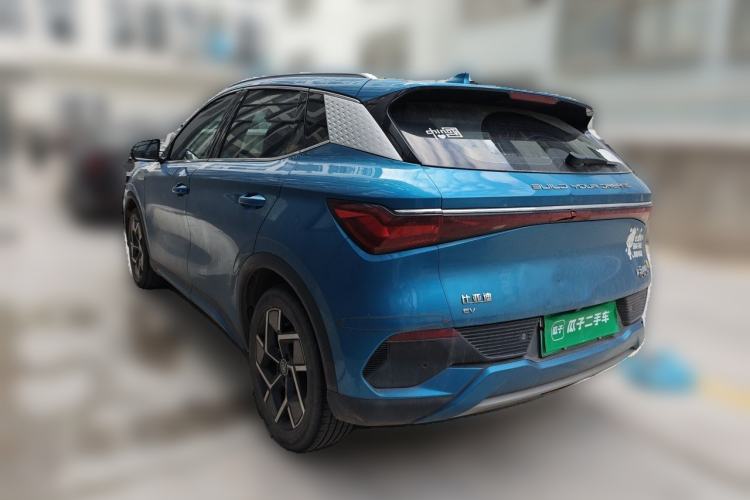 Used BYD Yuan PLUS 2022 510KM Flagship PLUS Rear Left 45 Deg