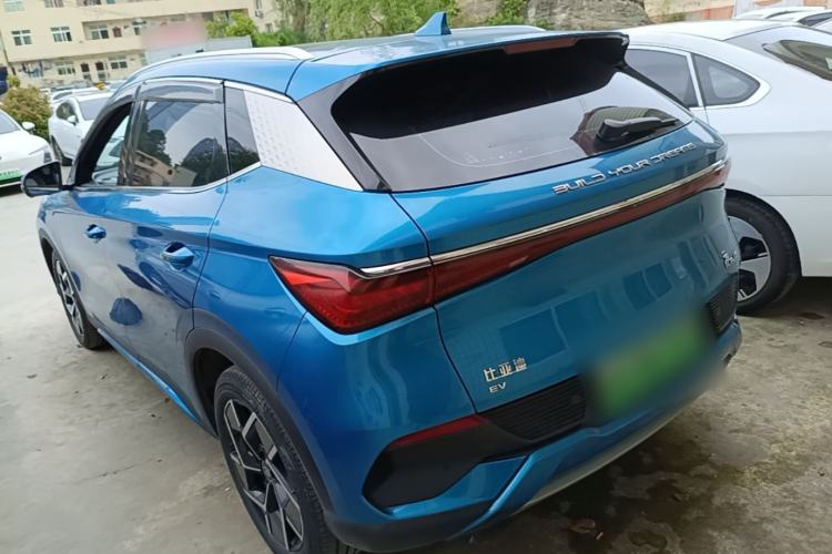 Used BYD Yuan PLUS 2022 510 km Flagship Version Rear Left 45 Deg
