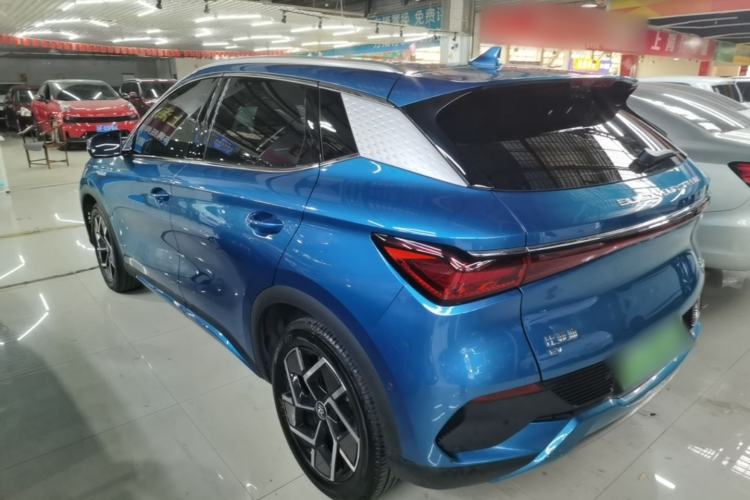 Used BYD Yuan PLUS 2022 510KM Flagship PLUS Rear Left 45 Deg