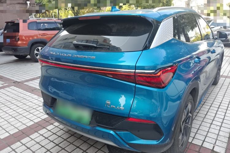 Used BYD Yuan PLUS 2022 510 km Flagship Version Rear