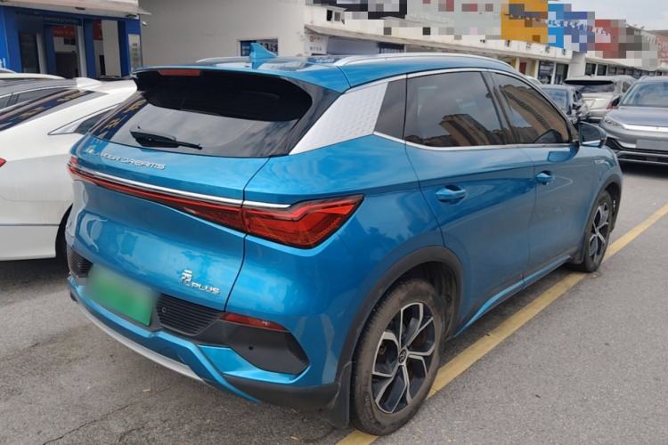 Used BYD Yuan PLUS 2022 430 km Luxury Version Rear Right 45 Deg