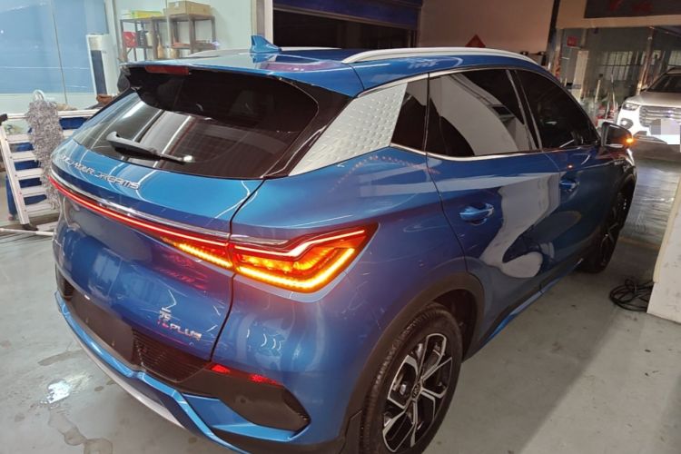 Used BYD Yuan PLUS 2022 510 km Luxury Version Rear Right 45 Deg