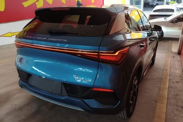Used BYD Yuan PLUS 2022 510KM Flagship PLUS Rear Right 45 Deg