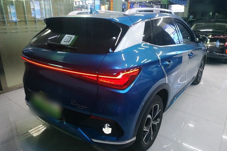 Used BYD Yuan PLUS 2022 510 km Luxury Version Rear Right 45 Deg