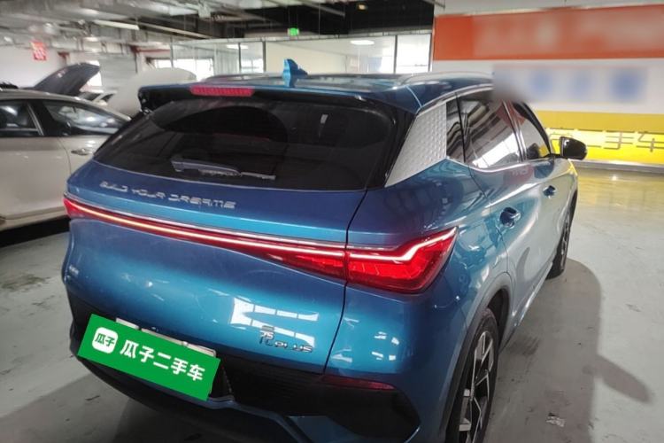 Used BYD Yuan PLUS 2022 510 km Luxury Version Rear Right 45 Deg
