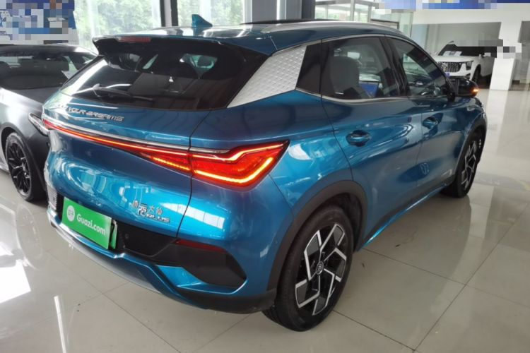 Used BYD Yuan PLUS 2022 510KM Flagship PLUS Rear Right 45 Deg