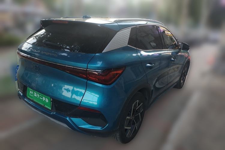 Used BYD Yuan PLUS 2022 510 km Flagship Version Rear Right 45 Deg