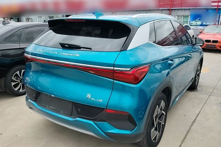 Used BYD Yuan PLUS 2022 510 km Flagship Version Rear Right 45 Deg
