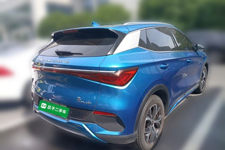 Used BYD Yuan PLUS 2022 430 km Luxury Version Rear Right 45 Deg