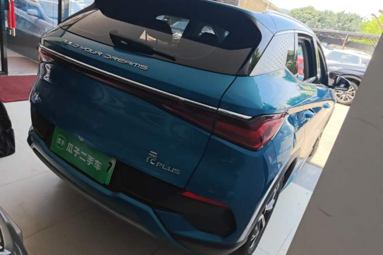 Used BYD Yuan PLUS 2022 430 km Luxury Version Rear Right 45 Deg