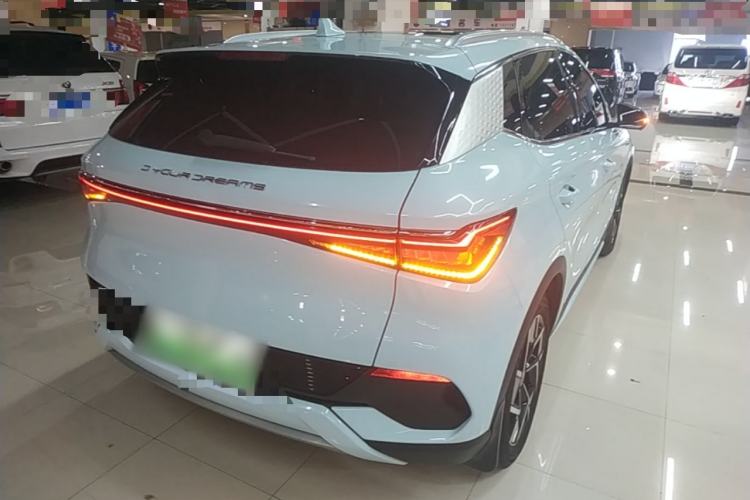 Used BYD Yuan PLUS 2022 510 km Flagship Version Rear Right 45 Deg